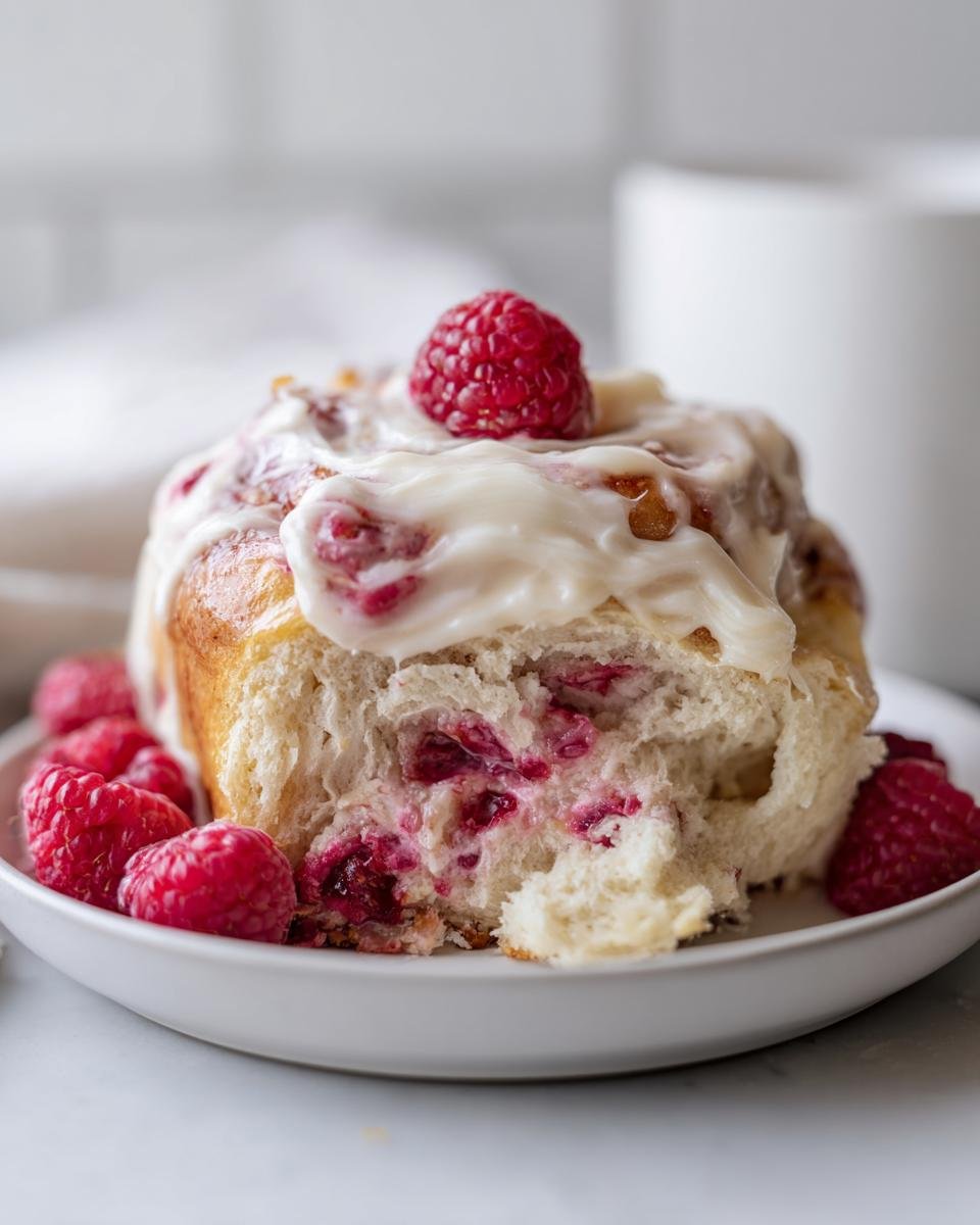Raspberry Sweet Rolls - detail 2