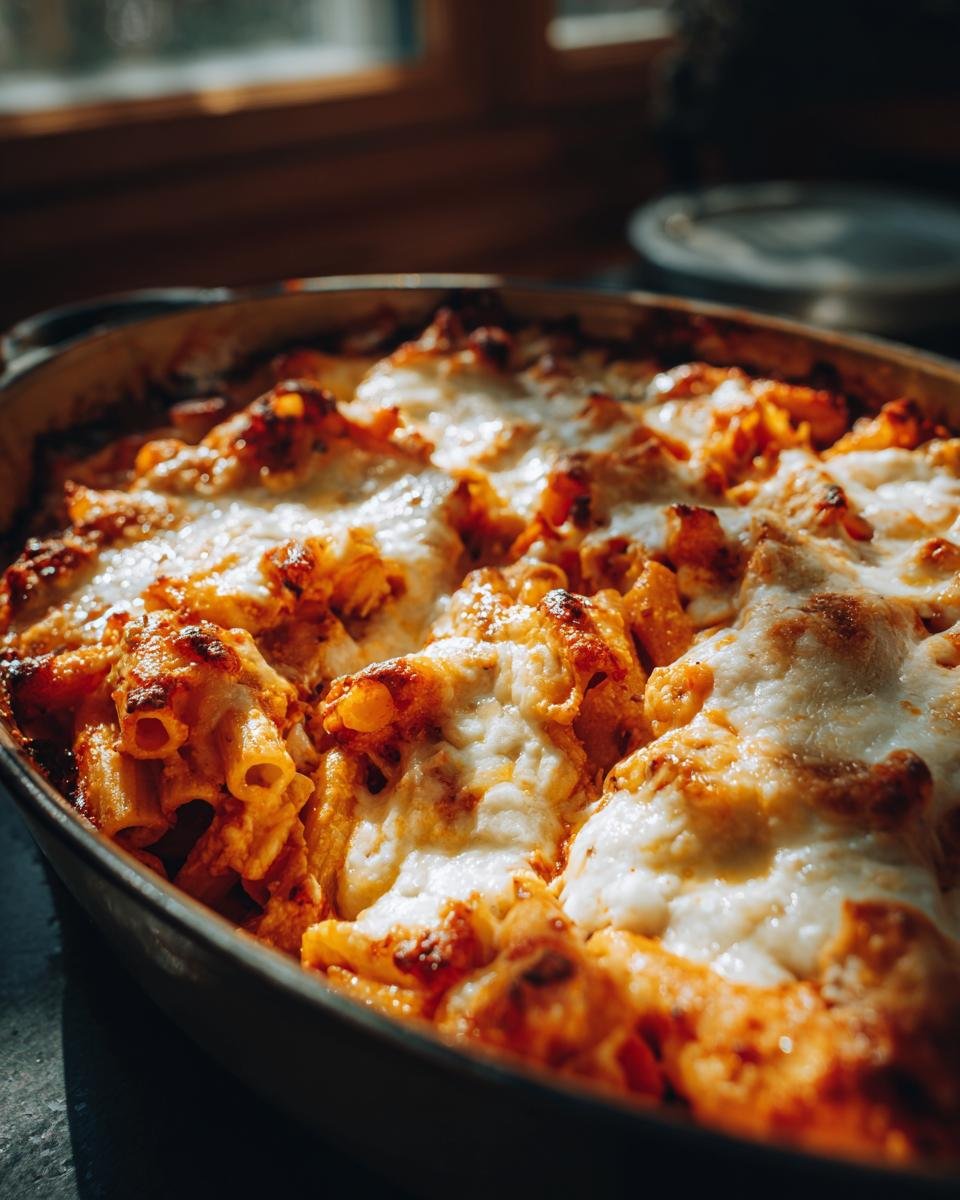 Slow Cooker Baked Ziti - detail 1